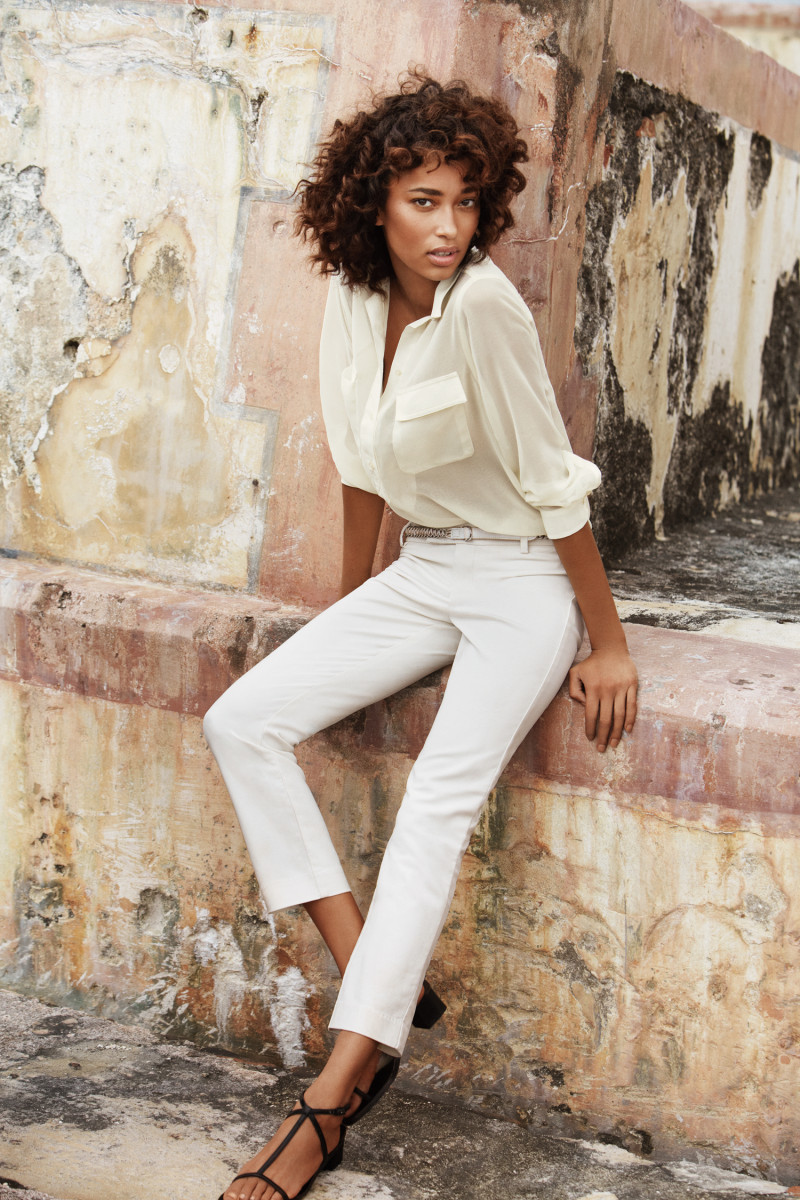 Anais Mali featured in  the Gap advertisement for Spring/Summer 2011