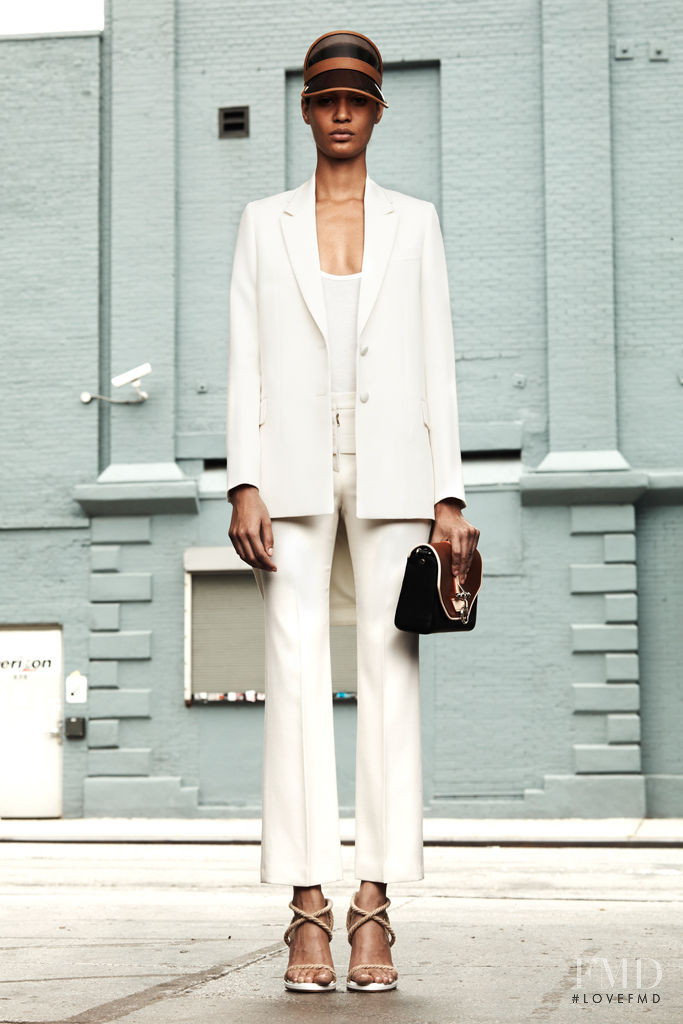 Joan Smalls featured in  the Givenchy lookbook for Resort 2012