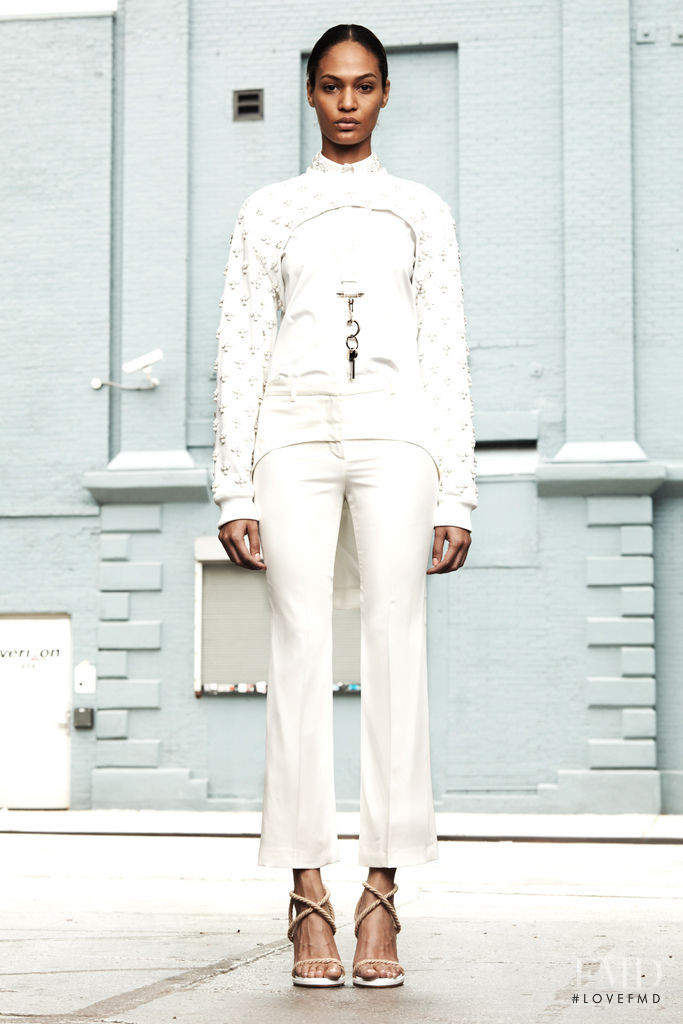 Joan Smalls featured in  the Givenchy lookbook for Resort 2012