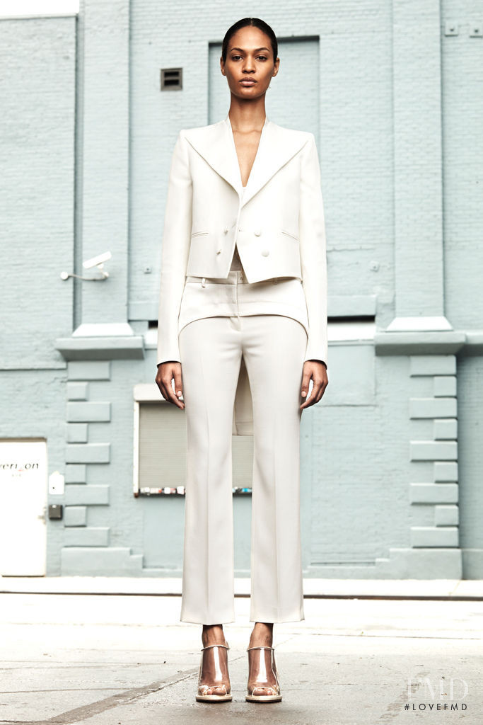 Joan Smalls featured in  the Givenchy lookbook for Resort 2012