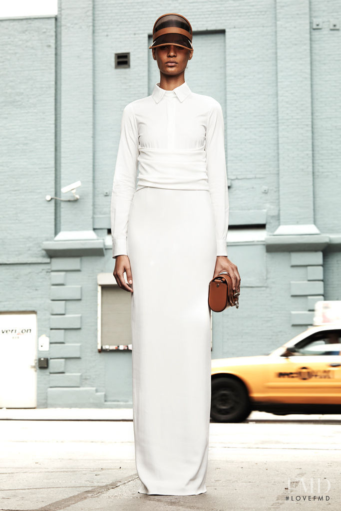 Joan Smalls featured in  the Givenchy lookbook for Resort 2012