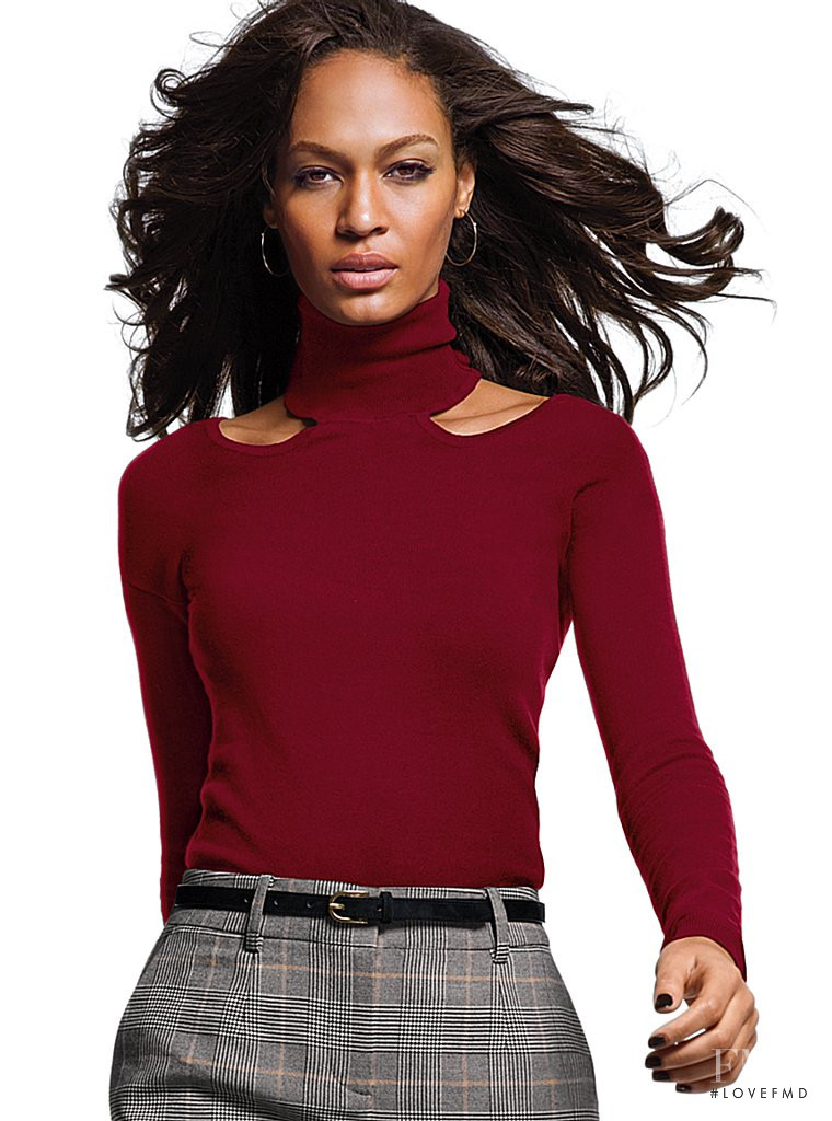 Joan Smalls featured in  the Victoria\'s Secret Clothing catalogue for Autumn/Winter 2012