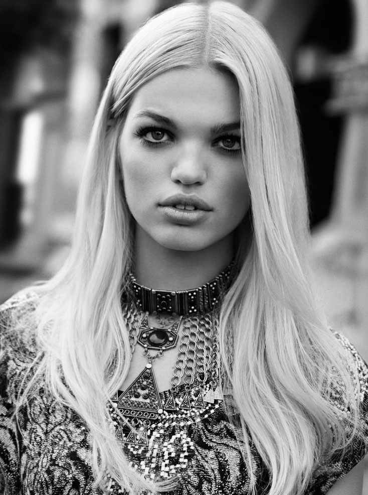 Daphne Groeneveld featured in  the H&M Icons Campaign advertisement for Spring/Summer 2013