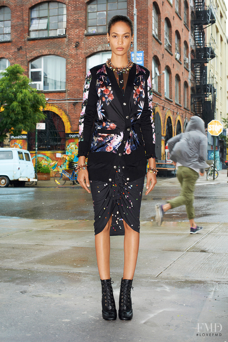Joan Smalls featured in  the Givenchy lookbook for Resort 2014