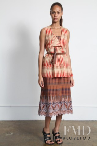 Joan Smalls featured in  the Thakoon lookbook for Resort 2011
