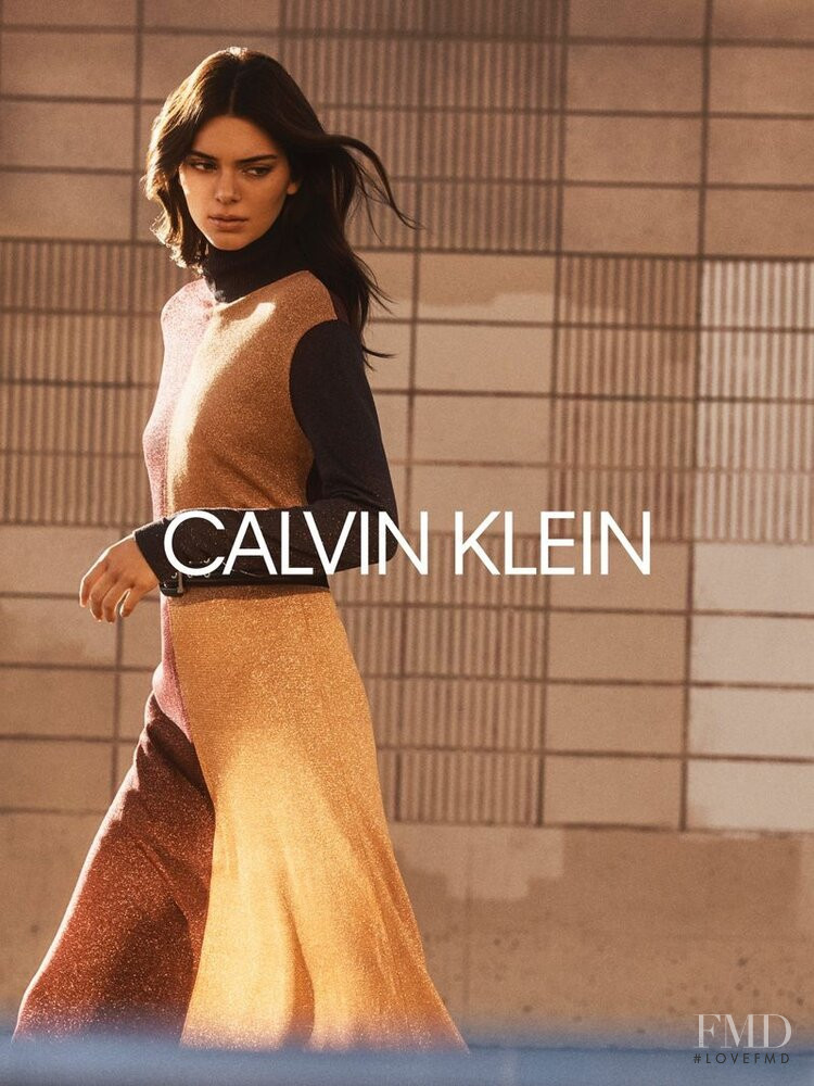 Kendall Jenner featured in  the Calvin Klein advertisement for Fall 2020