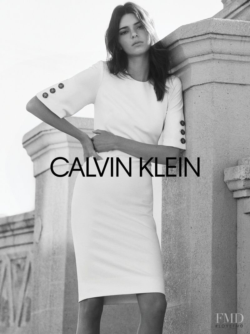 Kendall Jenner featured in  the Calvin Klein advertisement for Fall 2020