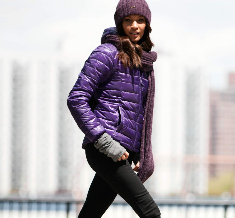 Joan Smalls featured in  the H&M Autumn Jackets lookbook for Fall 2011