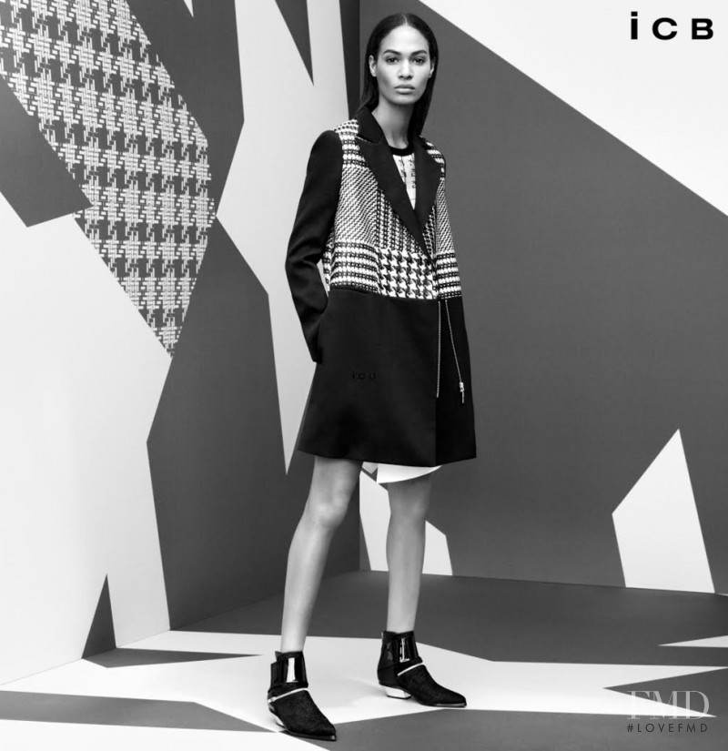 Joan Smalls featured in  the iCB advertisement for Autumn/Winter 2014