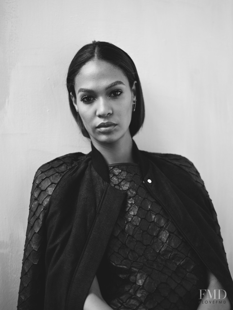 Joan Smalls featured in  the Public School advertisement for Autumn/Winter 2014