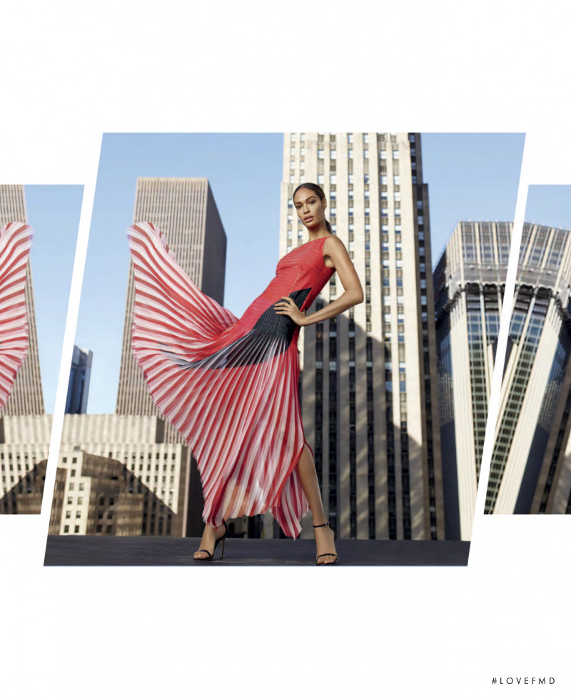 Joan Smalls featured in  the Saks Fifth Avenue advertisement for Spring/Summer 2019