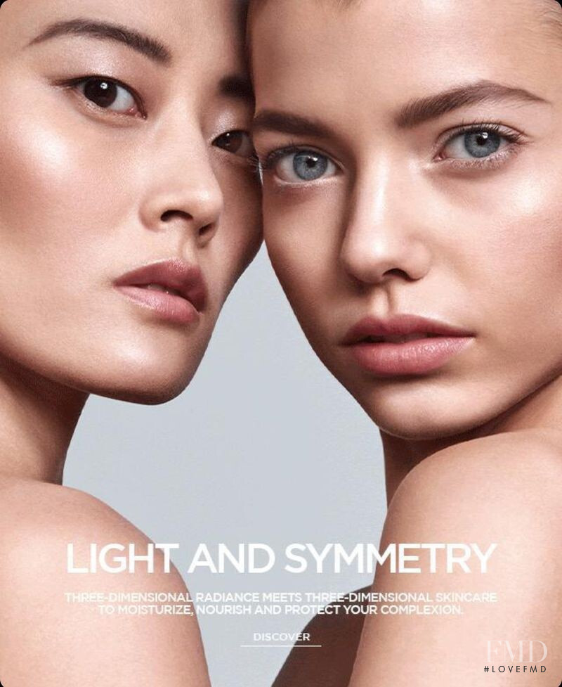 Mathilde Henning featured in  the Tom Ford Beauty Fondation advertisement for Summer 2020