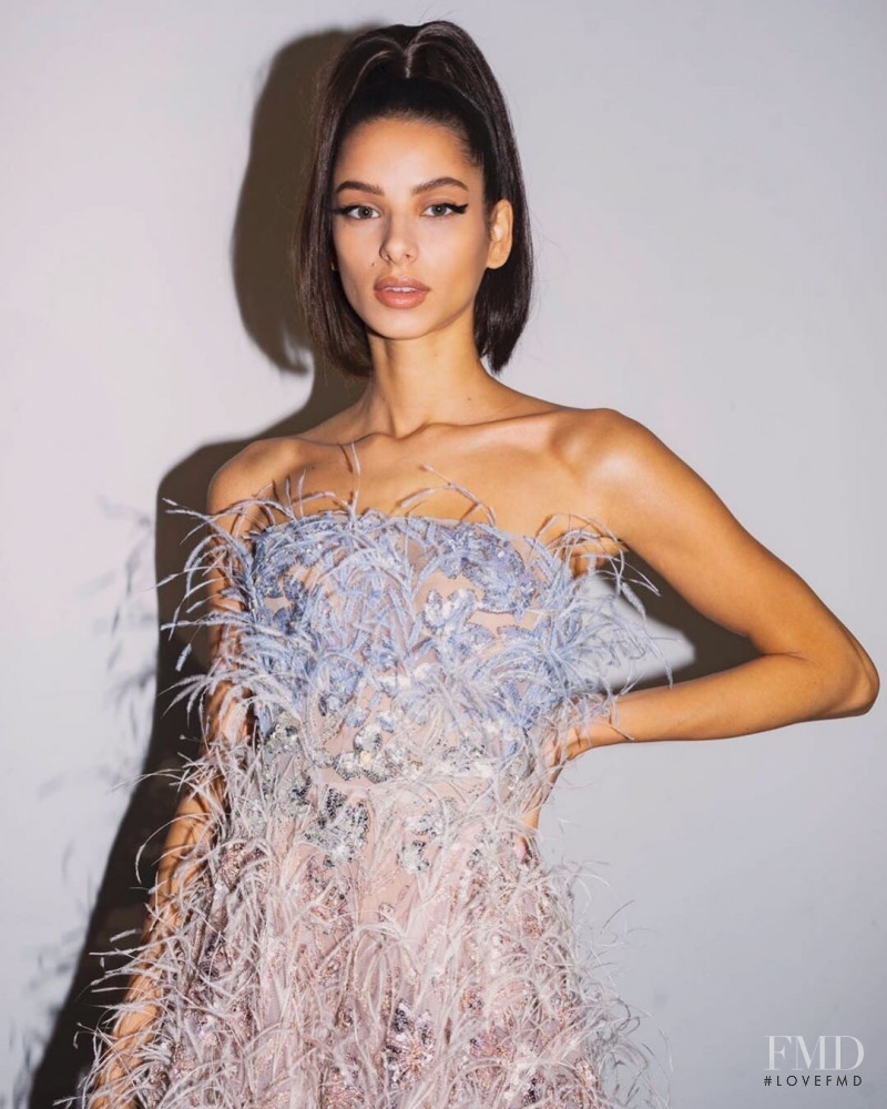 Bruna Lirio featured in  the Nicole + Felicia lookbook for Spring/Summer 2020