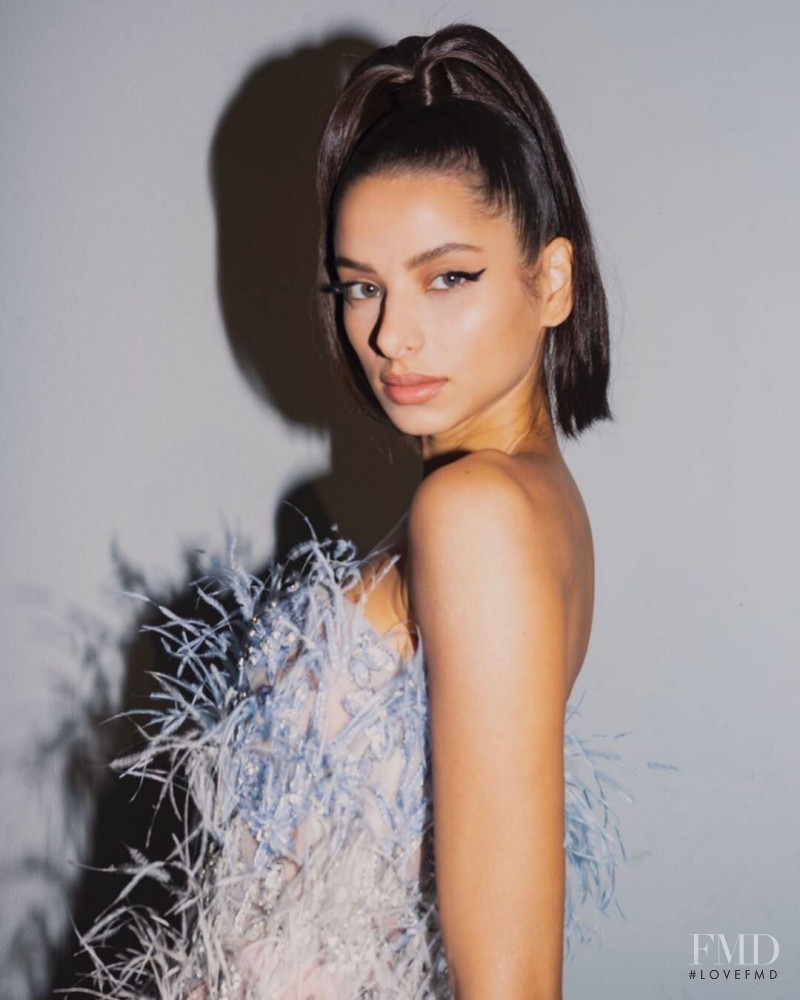 Bruna Lirio featured in  the Nicole + Felicia lookbook for Spring/Summer 2020