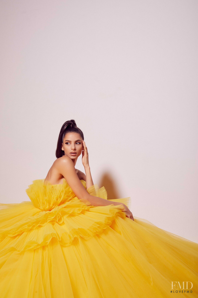 Bruna Lirio featured in  the Nicole + Felicia lookbook for Spring/Summer 2020