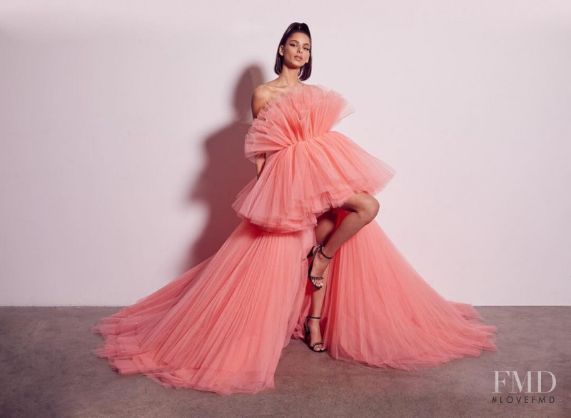 Bruna Lirio featured in  the Nicole + Felicia lookbook for Spring/Summer 2020