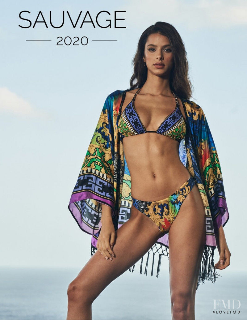 Bruna Lirio featured in  the Sauvage Swimwear lookbook for Summer 2020