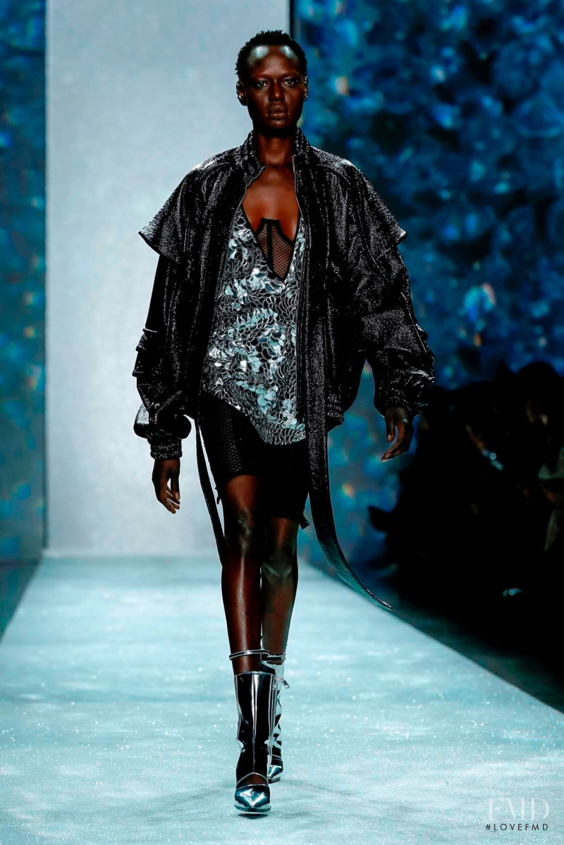 Ajak Deng featured in  the Rosa Chá fashion show for Autumn/Winter 2019