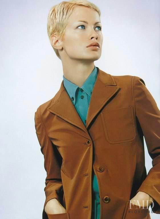 Carolyn Murphy featured in  the Prada advertisement for Spring/Summer 1996