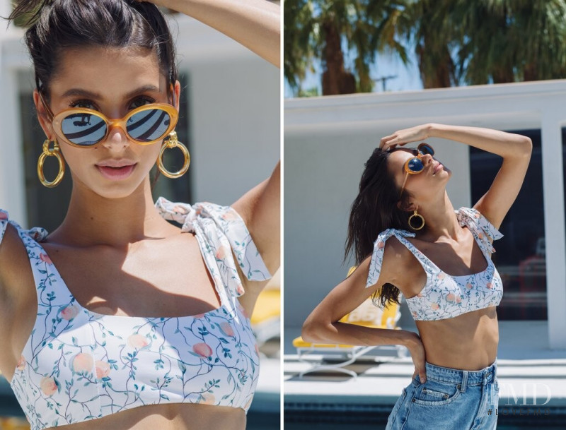 Bruna Lirio featured in  the Beach Riot lookbook for Spring/Summer 2019