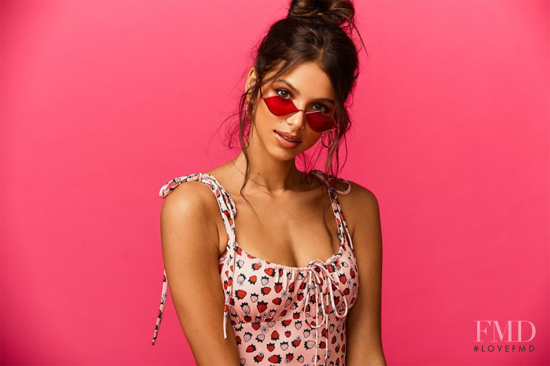 Bruna Lirio featured in  the Beach Riot Swim + Active lookbook for Spring/Summer 2020