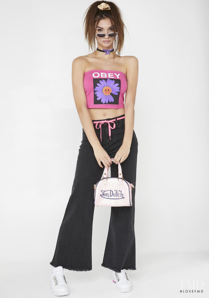 Chanel Margaux Postrel featured in  the Dolls Kill catalogue for Spring/Summer 2019