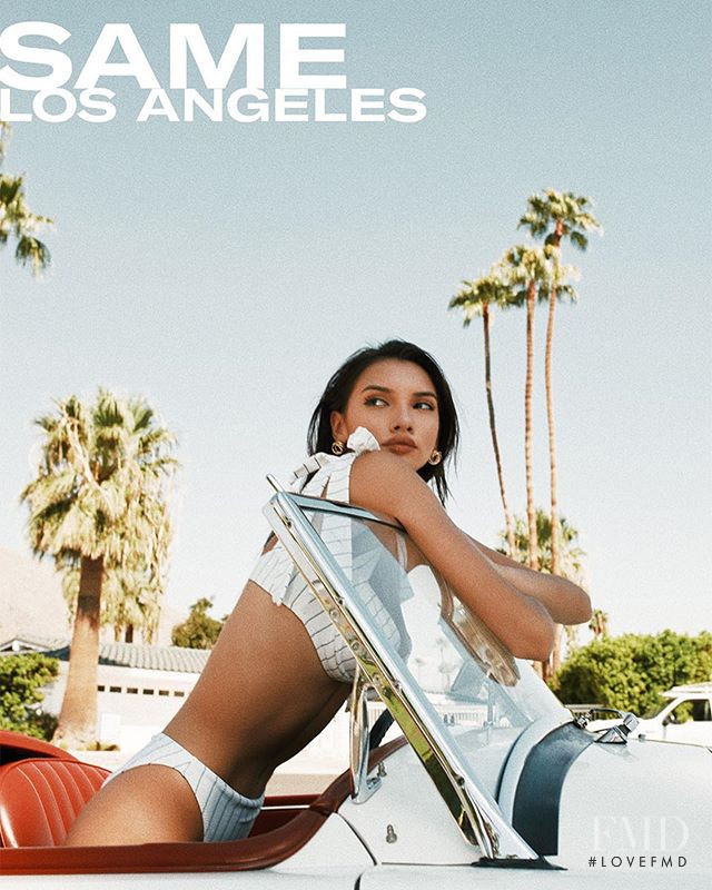 Chanel Margaux Postrel featured in  the Same Los Angeles lookbook for Winter 2020
