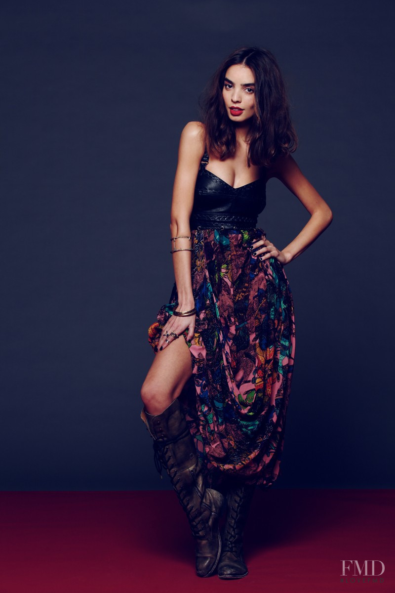 Sabrina Nait featured in  the Free People lookbook for Holiday 2012