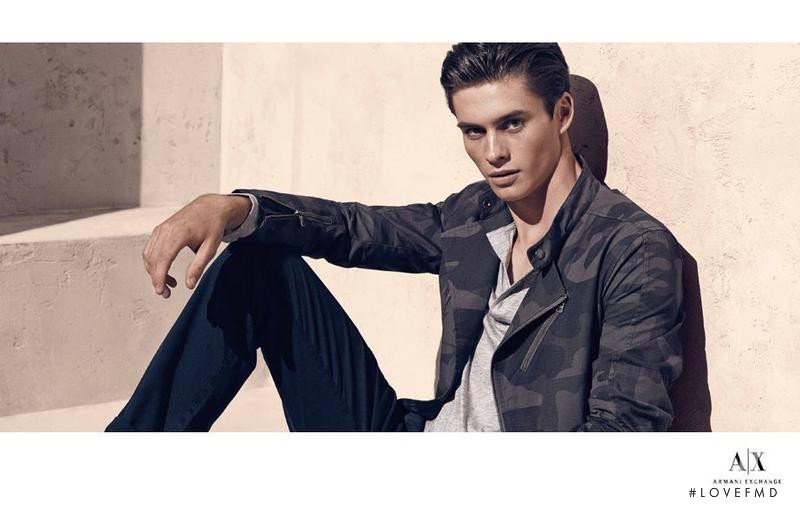 Armani Exchange advertisement for Spring/Summer 2014