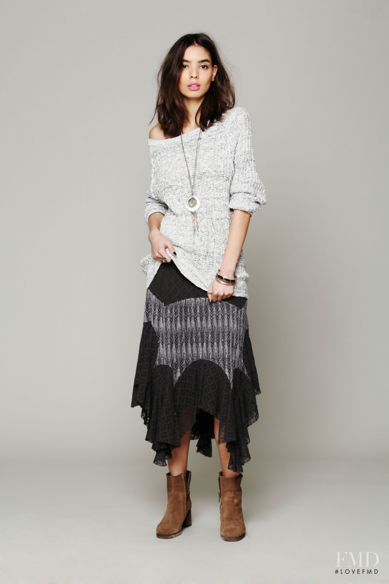 Sabrina Nait featured in  the Free People catalogue for Spring/Summer 2013