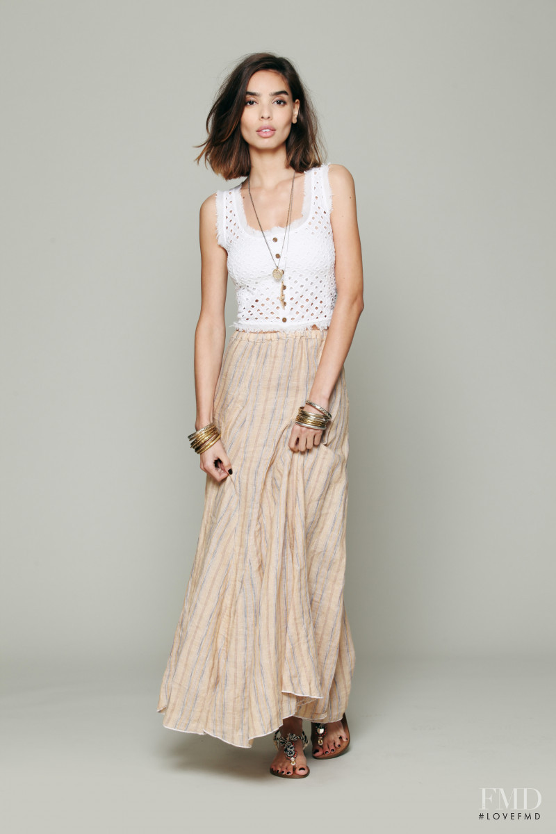 Sabrina Nait featured in  the Free People catalogue for Spring/Summer 2013