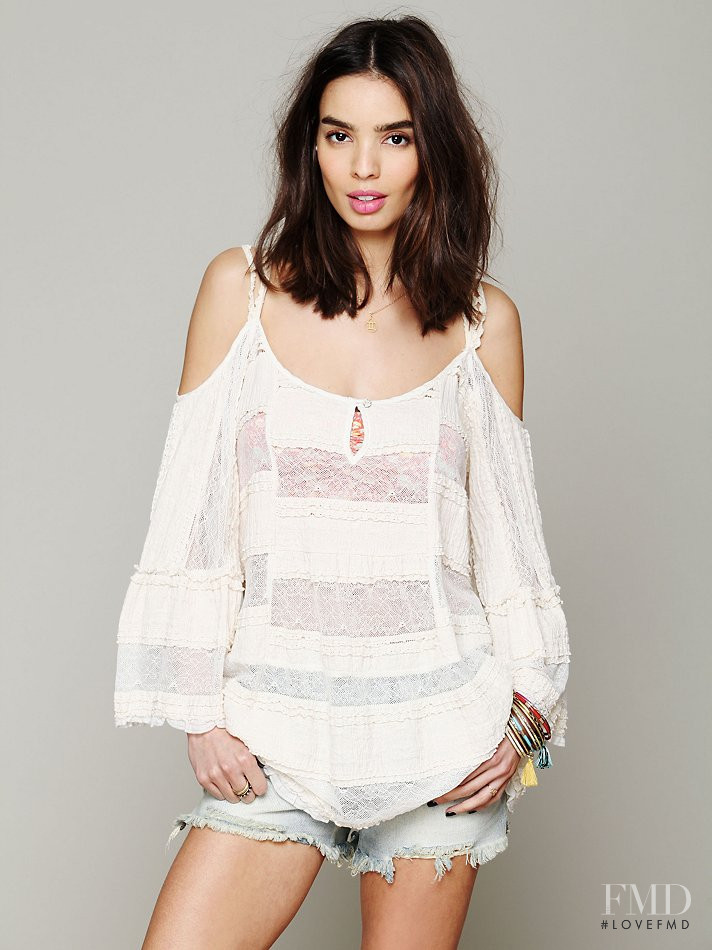 Sabrina Nait featured in  the Free People catalogue for Spring/Summer 2013