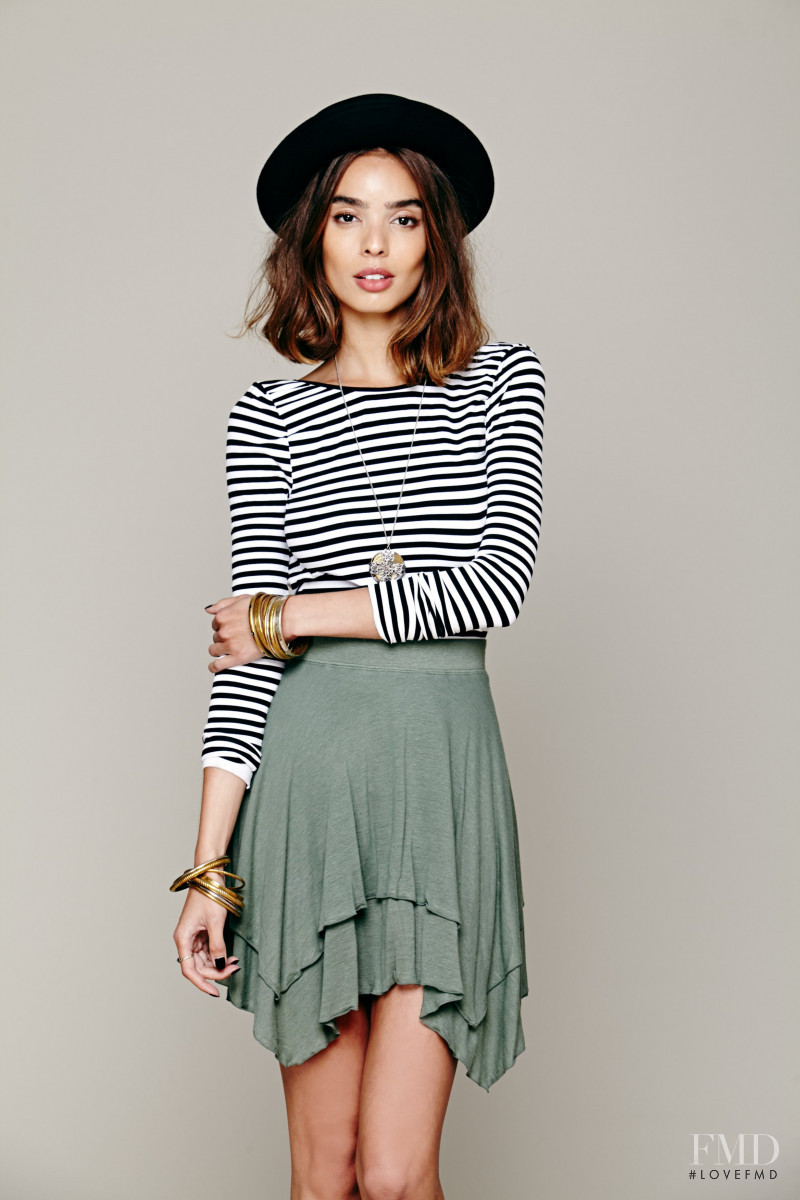 Sabrina Nait featured in  the Free People catalogue for Spring/Summer 2013