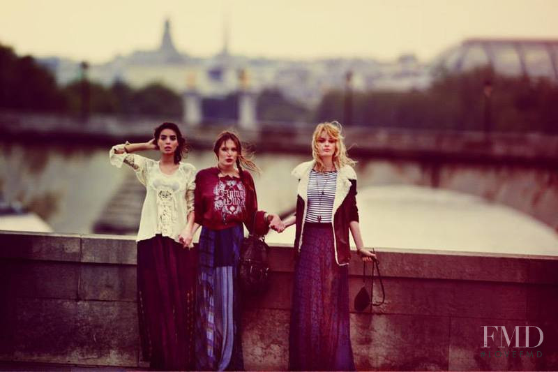 Sabrina Nait featured in  the Free People lookbook for Fall 2013