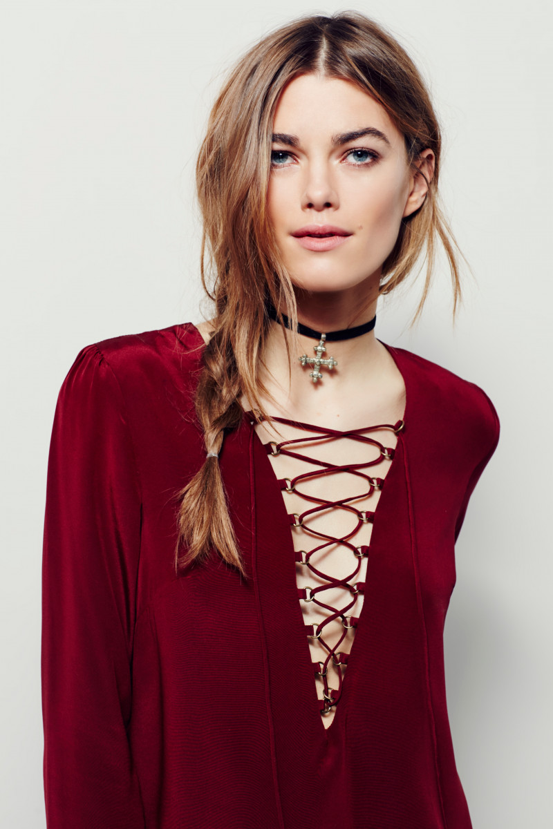 Mathilde Brandi featured in  the Free People catalogue for Spring/Summer 2016