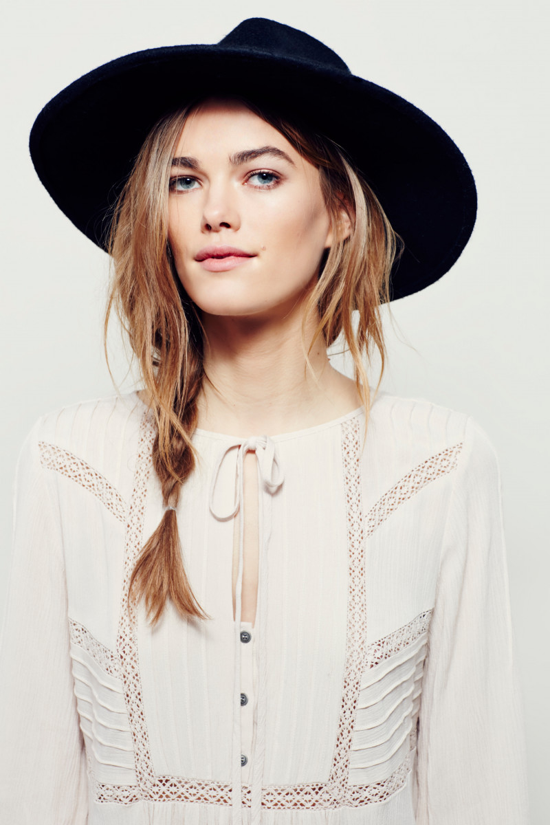 Mathilde Brandi featured in  the Free People catalogue for Spring/Summer 2016