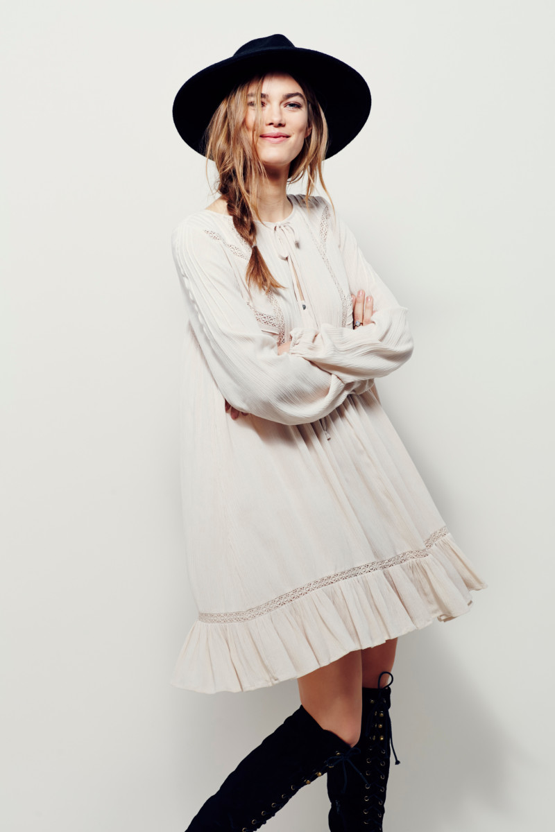 Mathilde Brandi featured in  the Free People catalogue for Spring/Summer 2016