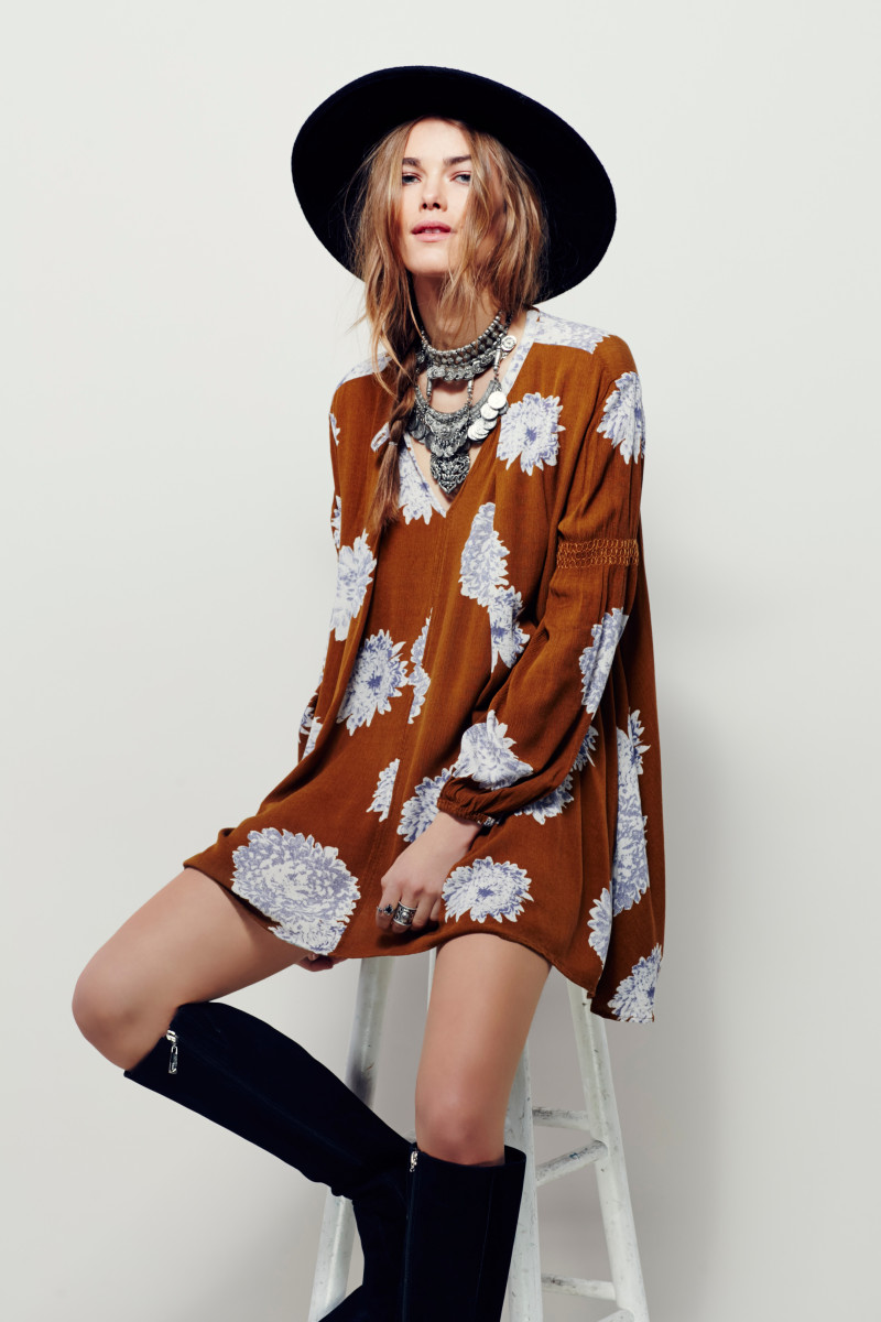 Mathilde Brandi featured in  the Free People catalogue for Spring/Summer 2016