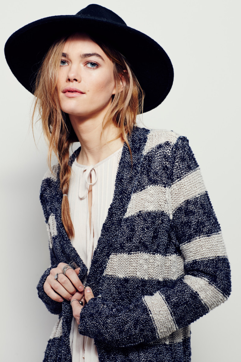 Mathilde Brandi featured in  the Free People catalogue for Spring/Summer 2016