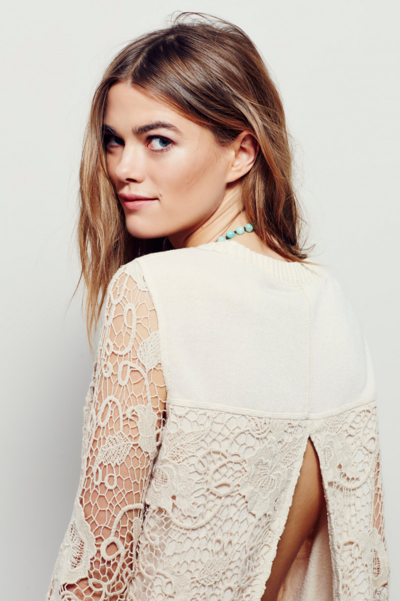 Mathilde Brandi featured in  the Free People catalogue for Spring/Summer 2016