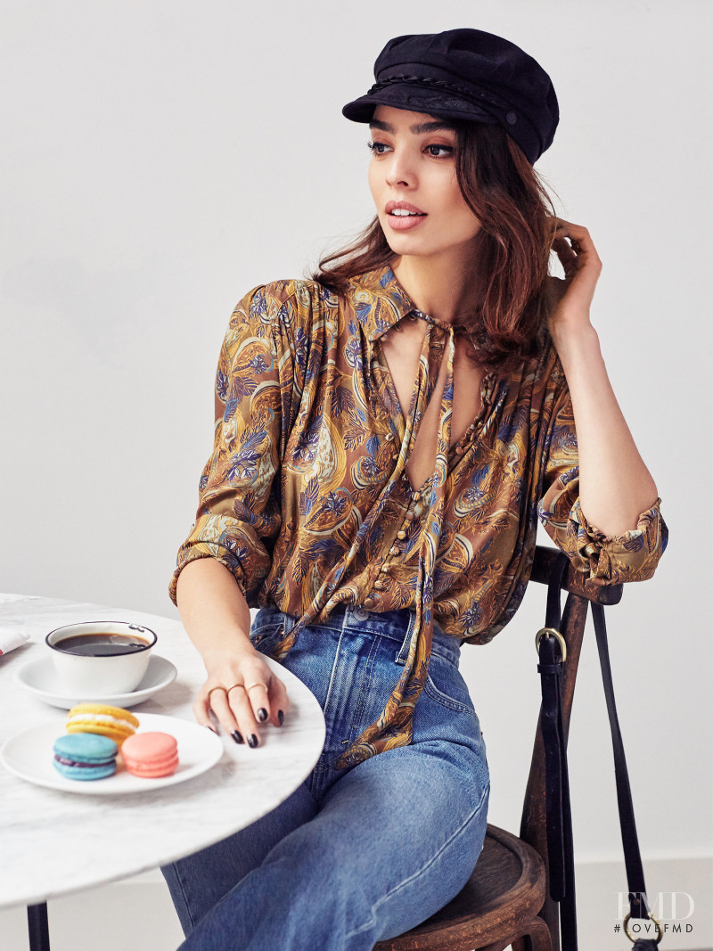 Sabrina Nait featured in  the Free People catalogue for Spring/Summer 2016