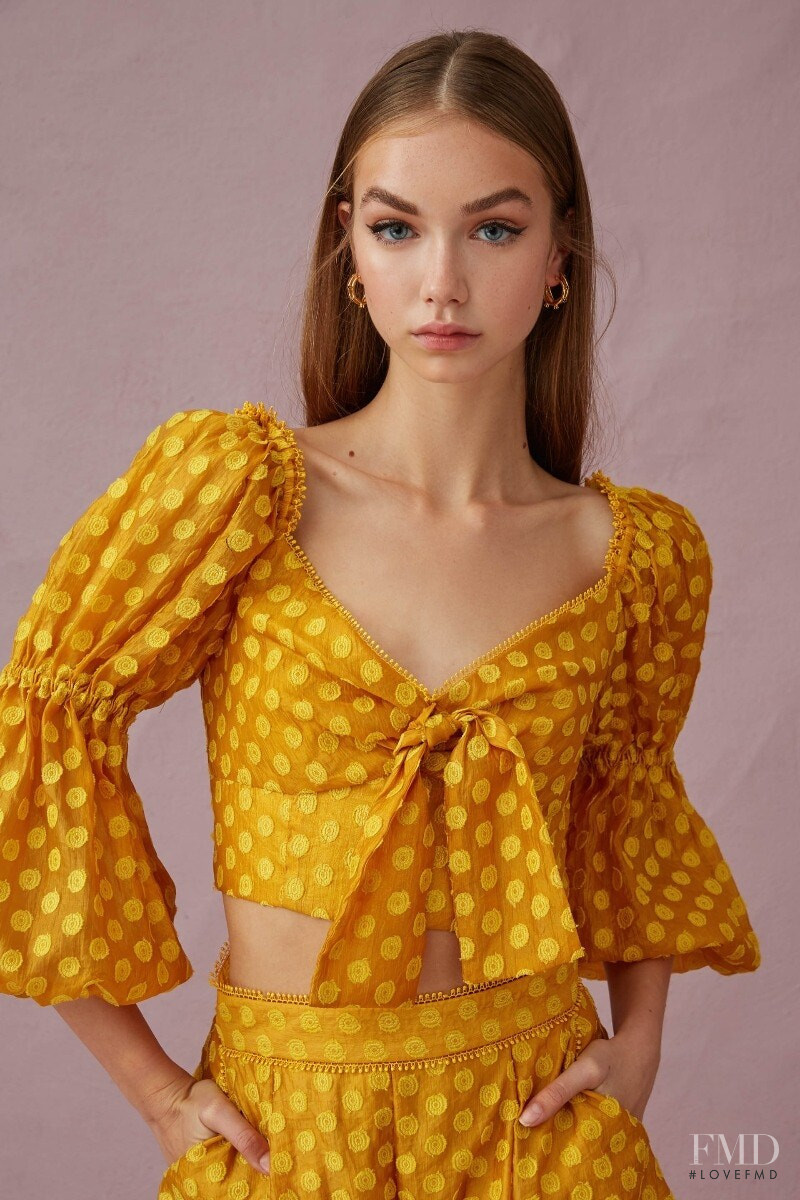 Josie Lane featured in  the Keepsake lookbook for Autumn/Winter 2020