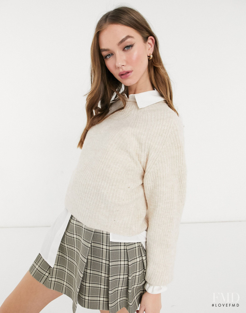 Josie Lane featured in  the ASOS Loungewear catalogue for Autumn/Winter 2020