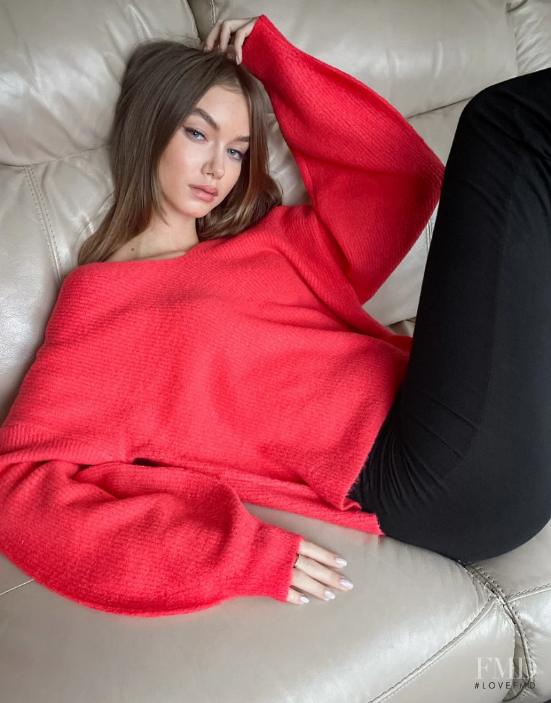 Josie Lane featured in  the ASOS Loungewear catalogue for Autumn/Winter 2020