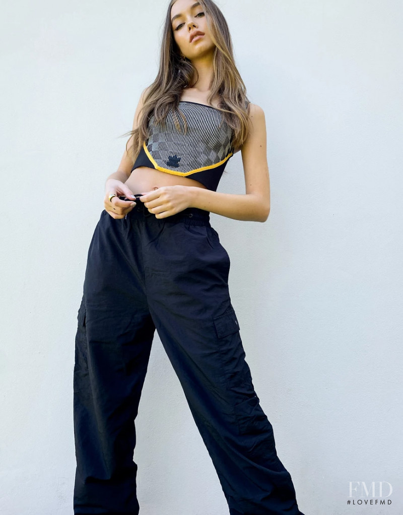 Josie Lane featured in  the ASOS Loungewear catalogue for Autumn/Winter 2020