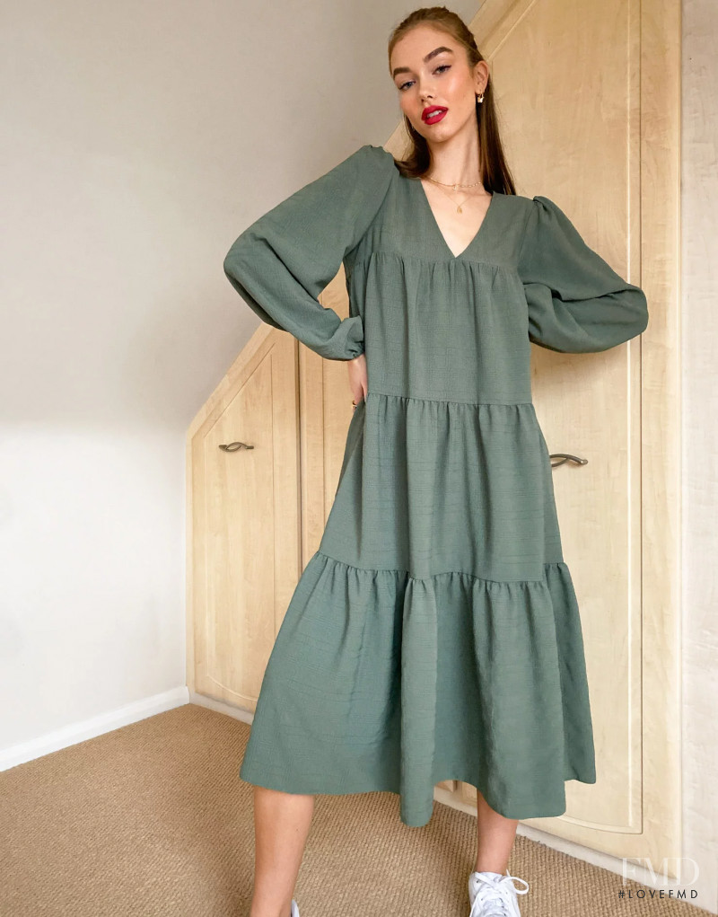 Josie Lane featured in  the ASOS Loungewear catalogue for Autumn/Winter 2020