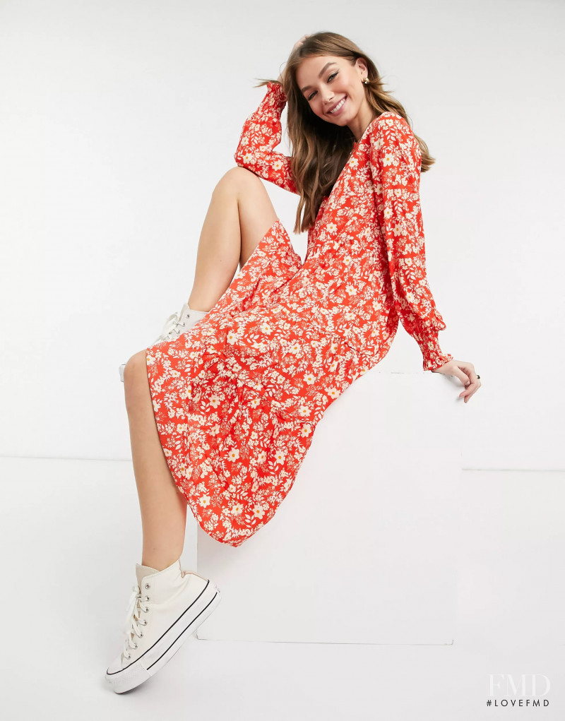 Josie Lane featured in  the ASOS Loungewear catalogue for Autumn/Winter 2020