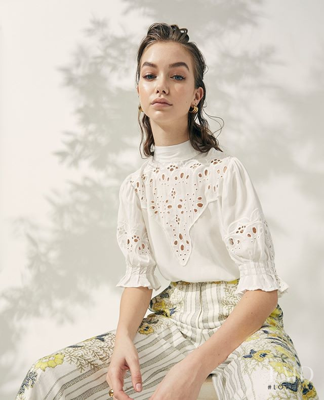 Josie Lane featured in  the Once Was lookbook for Spring/Summer 2020