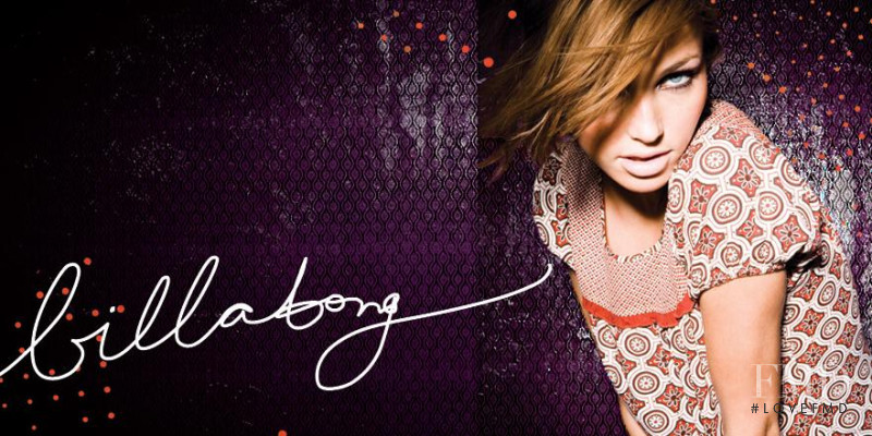 Simone Villas Boas featured in  the Billabong advertisement for Autumn/Winter 2007