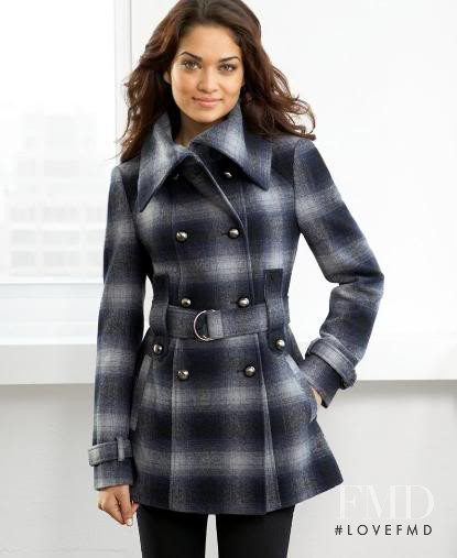 Shanina Shaik featured in  the Macy\'s catalogue for Autumn/Winter 2009